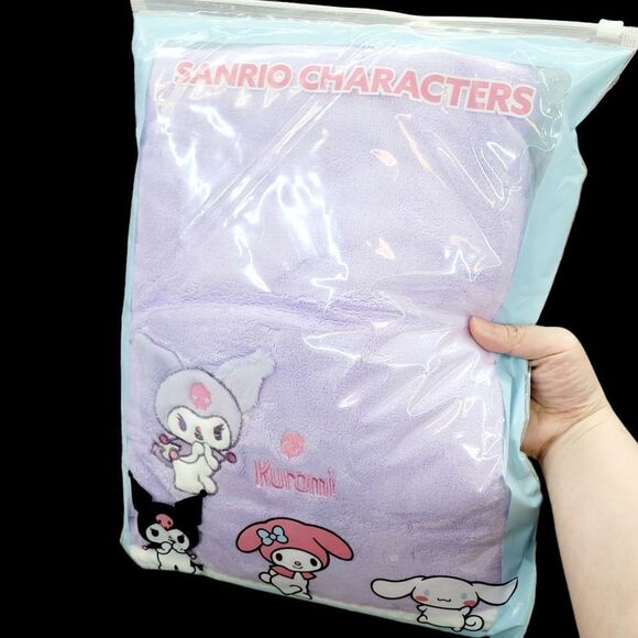 Brand New Sanrio Purple Kuromi Bath Towel - Picture 3 of 7
